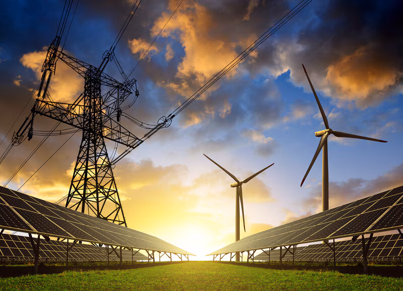 Energy transition visual